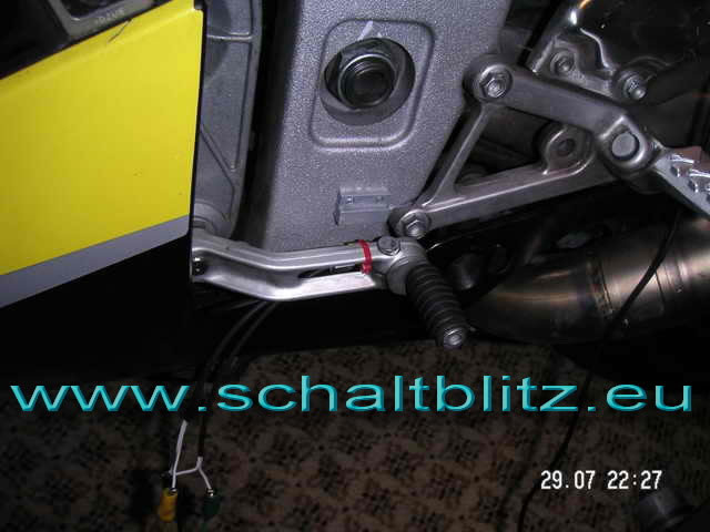 Ganganzeige Aprilia